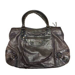 Brown vintage balenciaga bag